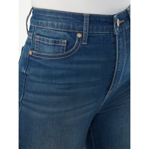 Sofia Jeans Curvy Skinny Super High Rise Womens Sz 18 Blue Rosa Ankle Frayed Hem - Picture 4 of 10